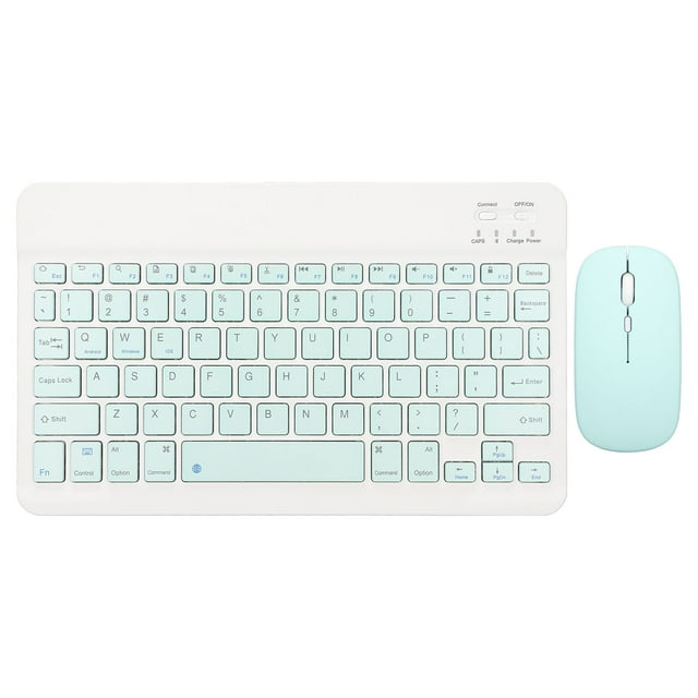 Bluetooth Keyboard Set,10 Inch Bluetooth Keyboard Rechargeable Wireless Keyboard Wireless Keyboard Mouse Combo Performance Driven