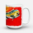 thumbnail image 2 of Carolines Treasures MW1156CM15 Danny Dolphin Fish Coffee Mug 15 oz 15 ounce multicolor, 2 of 5