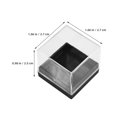 thumbnail image 2 of BESTYASH 12Ud Caja Cuadrada Transparente Para Exhibir Y Guardar Muestras De Minerales, 2 of 8