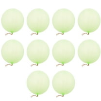 Raindrops  10 Pcs Punch Balloon Party Favors Decorations Neon Balloons Child Father Green