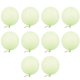thumbnail image 1 of 10pcs Sin impresión de globos Globos llenos de diversión Bolas de perforación de neón con asa de goma para la fiesta de cumpleaños (verde), 1 of 6