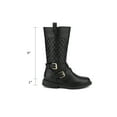 thumbnail image 4 of BURUDANI Girls Kids Winter Cute Knee High Fashion Side Zipper Riding Boots, 4 of 4