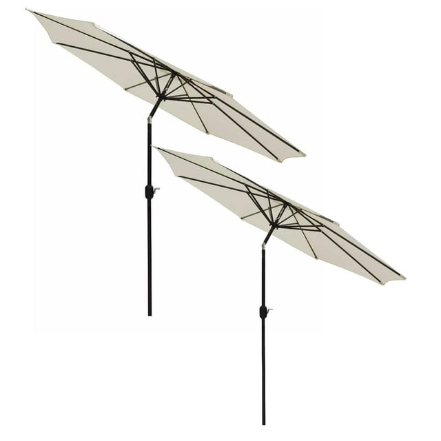 Sombrilla Plegable CJR 3 Mts Beige