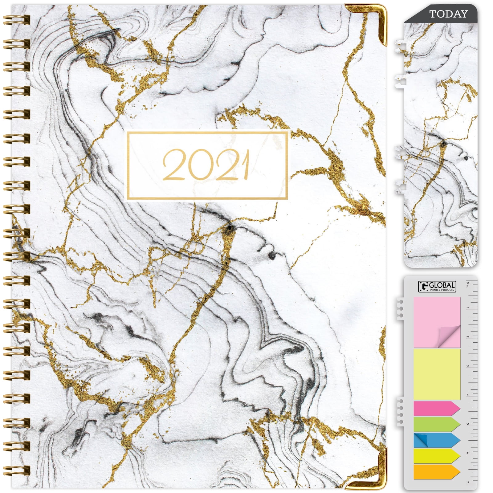 Nov 2020 - Dec 2021 HARDCOVER  2021 Planner Daily Weekly Monthly Planner