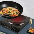 thumbnail image 6 of 3500-Watt Induction Hob, 3500W Concave Induction Cooktop with 10 Temperature Levels, Portable Multifunctional Commercial Inductions Cooktop with Lcd Displays, 6 of 10