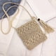 thumbnail image 2 of Bolsos de hombro con borlas de color sólido Bolsos de mensajero tejidos para mujer (Beige), 2 of 6