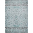 thumbnail image 2 of Addison Rugs Chantille Indoor/Outdoor Traditional Global Teal Machine Washable Rectangle Rug, 8' x 10', 2 of 8