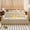 White + Corduroy + Memory Foam, variant on Multi-Functional Convertible Sofa Bed 2-in-1 Multi-Functional Sofa Bed (for Sitting & Sleeping), made of modern corduroy fabric, suitable for living rooms, bedrooms, apartments and small spaces