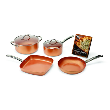 Copper Chefs Versatile 7-Piece Pan Set