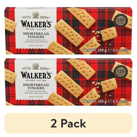 (2 pack) Walker's Shortbread Fingers 5.3 oz