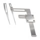 thumbnail image 4 of Herramienta auxiliar de posicionamiento Accesorio de reemplazo de pared lateral de posicionamiento Guía de borde de acero Ribeteado Dobladillo para co, 4 of 9