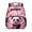 Cherry Blossom Panda, variant on HUIACONG Ice Fire Wolf Print 13.5 Inch Kids Backpack, Lightweight Water Resistant School Bookbag with Adjustable Padded Straps, Multi Pocket Sturdy Daypack for Boys Girls Travel Camping