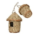 thumbnail image 3 of Hummingbird Houses for Outside, Handwoven Birds Straw Hut Hatching House, Bird Hut Breeding Cave for Garden, Balcony, Porch, Tree Trunk, Outdoor, 3 of 9