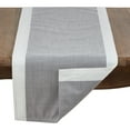 thumbnail image 3 of Saro Lifestyle Banded Border Table Runner, 3 of 5