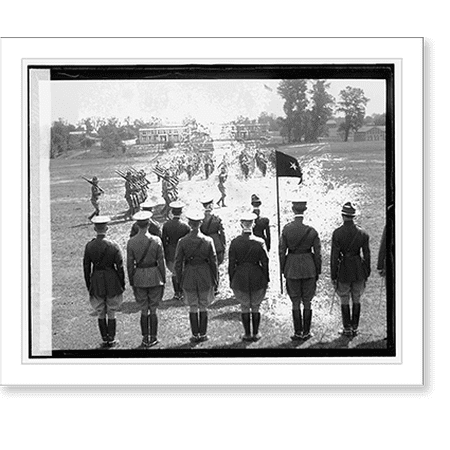 Historic Print, Inspection of troops at Fort Humphreys, 7/18/25 - 3, 16" x 20"
