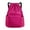 Hot Pink, variant on Large Capacity Drawstring Backpack with Side Water Bottle Pocket a Lightweight Sport Sack for Gym and Travel. A Water Resistant String Bag with Zipper Pocket for Shoes Clothes and Gear
