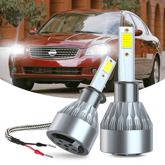 Low Beam LED Headlight Bulb - Compatible with 2002 - 2006 Nissan Altima 2003 2004 2005