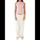 thumbnail image 3 of Blusas Casuales Sin Mangas para Mujer, Blusas de Trabajo Fruncidas, Ajustadas, Camisas de Moda 2025 Rosa L, 3 of 7