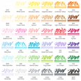 thumbnail image 2 of Rotuladores ARTEZA Everblend, 36 colores, de doble punta, a base de alcohol, 2 of 9