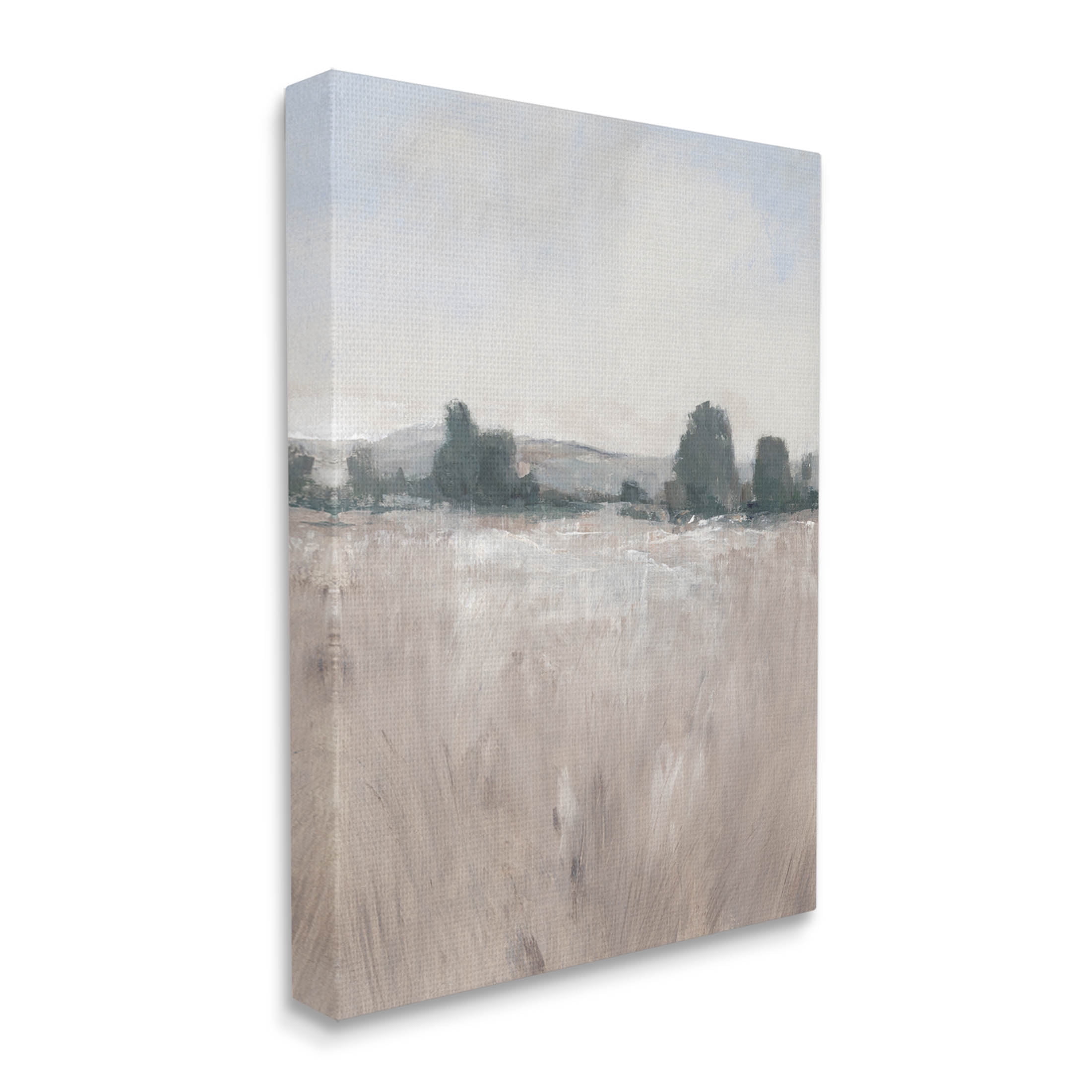 Stupell Industries Rural Autumn Grassland Field Nature Painting Gallery Wrapped Canvas Print Wall Art, Design by Tim OToole