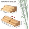 thumbnail image 2 of Organizador expandible para botes de especias Estante retráctil de cocina de 3 niveles Estante de almacenamiento multifuncional, 2 of 4