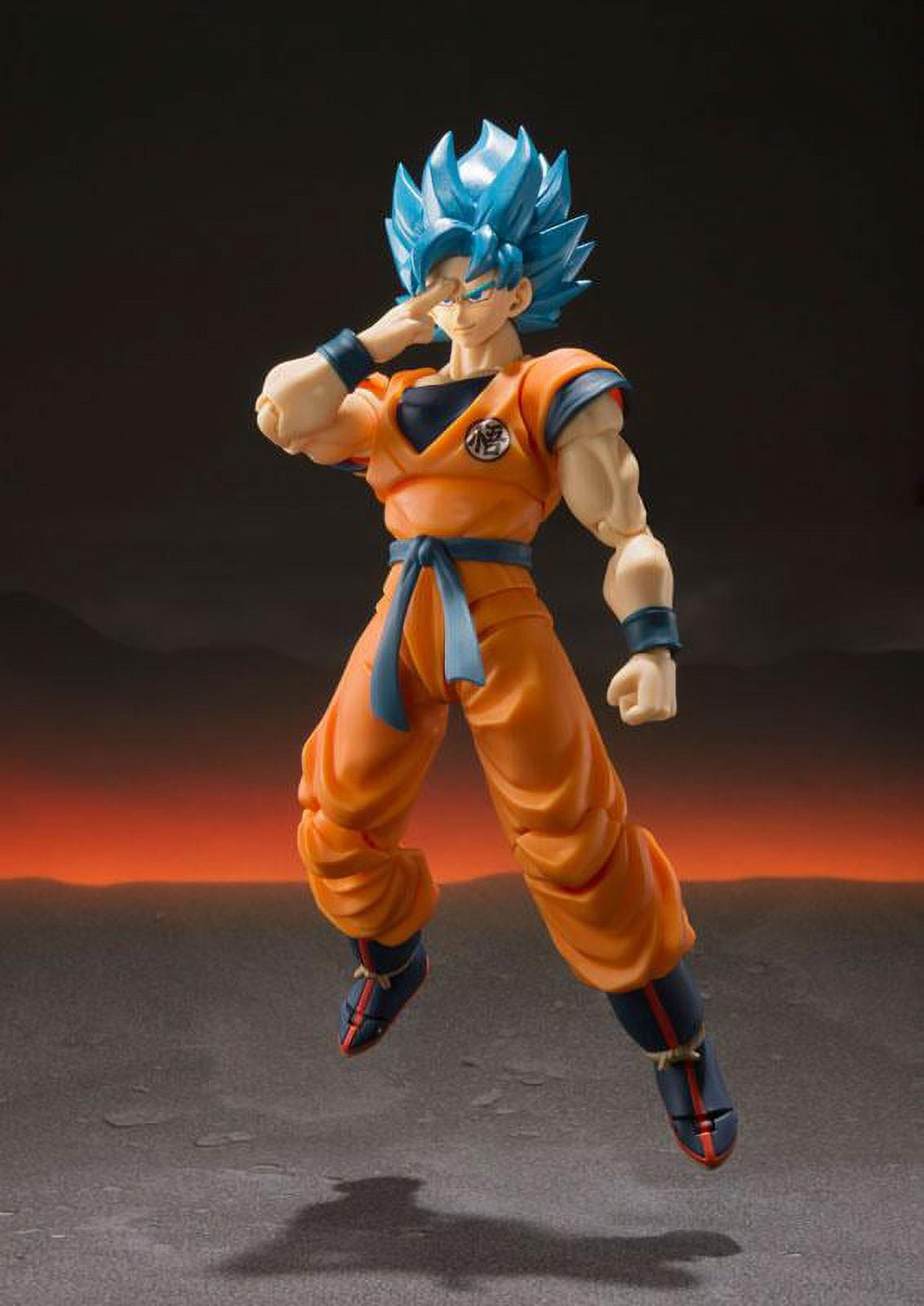 Boneco Dragon Ball Z Goku Super Sayajin Action figure Instinto Blue God  Envio Rapido