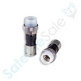 thumbnail image 1 of SatelliteSale Raccords Coaxiaux de Type F pour Intérieur/extérieur, Connecteurs Étanches aux Intempéries pour Câbles Coaxiaux RG-6, Lot de 25 Pcs, 1 of 6