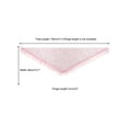 thumbnail image 3 of INSPIRE CHIC Sparkling Rhinestone Lace Mantilla Veil Elegant Triangle Head Scarf for Church & Wedding 51.2"x15.7" Light Apricot Pink Coffee, 3 of 5