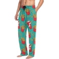 thumbnail image 4 of GZHJMY Pajama Pants Mens Sleep Lounge Pants Pjs Bottoms with Pockets, Christmas New Year Birthday Valentine's Day Gifts, Large, 4 of 7