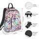 thumbnail image 2 of Balery Colorful Watercolor Dots Mochila ligera para hombre y mujer: duradera e impermeable, ideal para la escuela, el trabajo, viajes y uso diario., 2 of 7