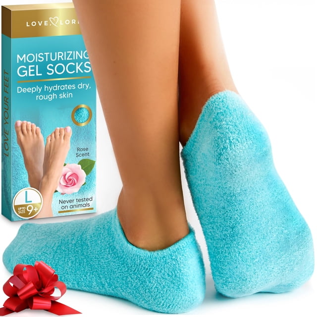 Calcetines hidratantes Love Lori Premium Gel Silicone Aloe