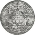 thumbnail image 1 of Unique Loom Sofia Tous Tapis de Décoration 6' x 6' Rond Gris/gris Clair, 1 of 2