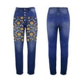 thumbnail image 4 of Ladies Printed Jeans - Bumble Women's Jeans (Front Printing) - M, 4 of 5