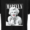 thumbnail image 3 of Marilyn Monroe - Black & White Photo - Women's Short Sleeve Graphic T-Shirt, 3 of 5