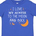 thumbnail image 4 of Inktastic I Love My Auntie to the Moon and Back Boys or Girls Toddler T-Shirt, 4 of 5