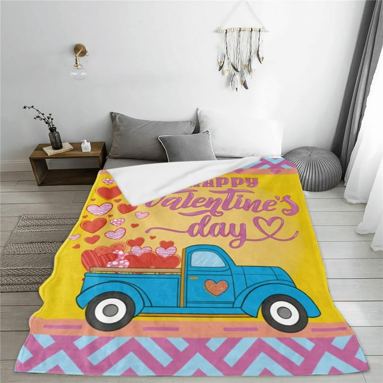 Anthropologie Home Decor Valentine s Day Blanket Flannel Decorative Blanket Air Conditioning Blanket Throw Blanket Walmart