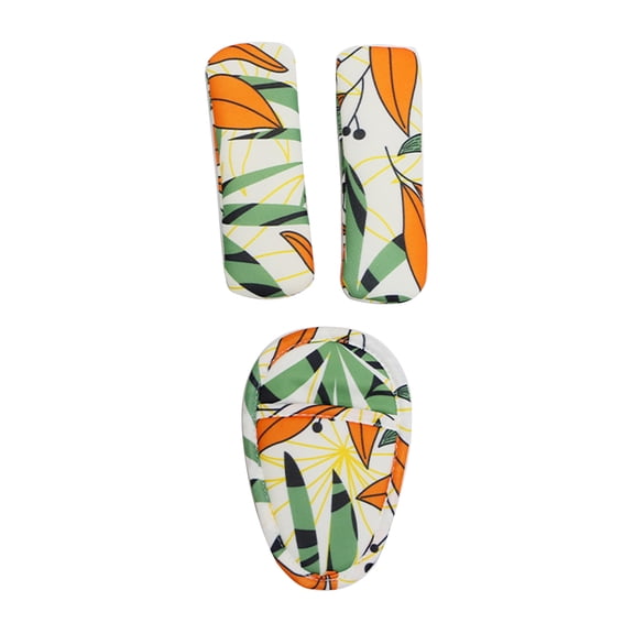 Colorful & Fun Shoulder Pad Covers with Crotch Pad Easy to Wash Belt Shoulder Cushions set Lightweight for Strollers