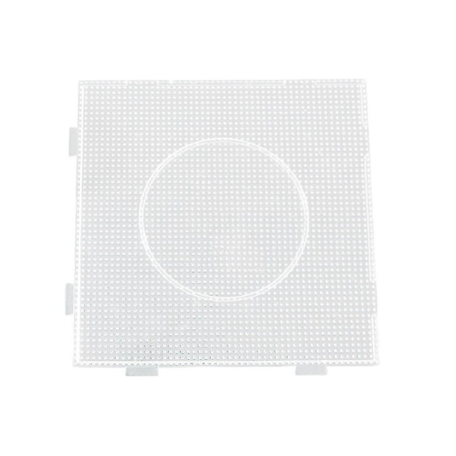 KLKCMS Fuse Beads Pegboards Crafting Projects Professional Sturdy Fuse Beads Boards transparent