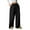 Black, variant on Wide Leg Sweatpants Women Sevevn Women's Wide Leg Sweatpants High Waisted Baggy Interior Drawstring Sweatpants Straight Leg Sweat Pants