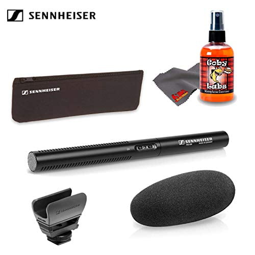 Sennheiser MKE 600 Camcorder Shotgun Microphone +Carrying Case