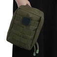 thumbnail image 4 of Bolsa de ayuda de emergencia portátil para acampar al aire libre bolsa de ayuda de emergencia para escalada de montaña Simple verde, 4 of 8