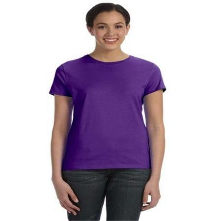Michelle Mason Blouse - Womens Nano-T T-Shirt, Purple - 3XL