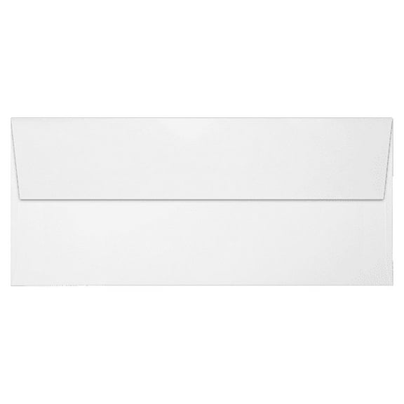 LUXPaper Slimline #9 Invitation Envelopes, 3 7/8 x 8 7/8, 24lb. Bright White, 1000 Pack