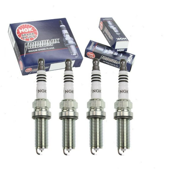 4 pc NGK Iridium IX Spark Plugs compatible with Toyota Yaris 1.5L L4 2016-2020