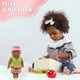 thumbnail image 5 of Mini muñeca esmaltada de 18 cm con ropa extraíble | Cuerpo de PVC suave y ojos grandes realistas | Juguete interactivo para niñas | Muñeca lavable para jugar a la imaginación, 5 of 5