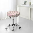 thumbnail image 6 of KLL Daisies Flowers Round Bar Chair Cushion Cover ,Bar Stool Protector with Elastic, Soft Washable, 6 of 6