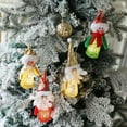 thumbnail image 3 of XWSHYW Decoraciones para El Hogar Luces de Árbol de Navidad Decoración de Muñecas Escena Ventana Navideña Mini Muñecas Navideñas Lindas Decoraciones Colgantes con Luces, 3 of 5