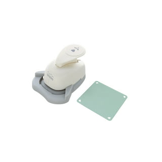 Jeemiter 1/4 Inch Heart Hole Punch with Soft-Handled for Tags