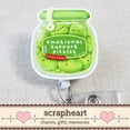thumbnail image 6 of Emotional Support Pickles Badge Reel – Funny Pickle ID Clip for Nurses, Teachers, Mental Health Staff | Scrapheart, 6 of 6