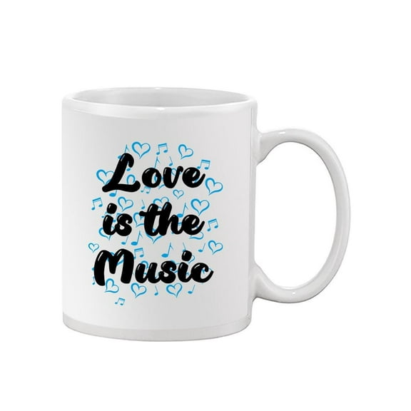 Love Is The Music Mug - Smartprints Designs,